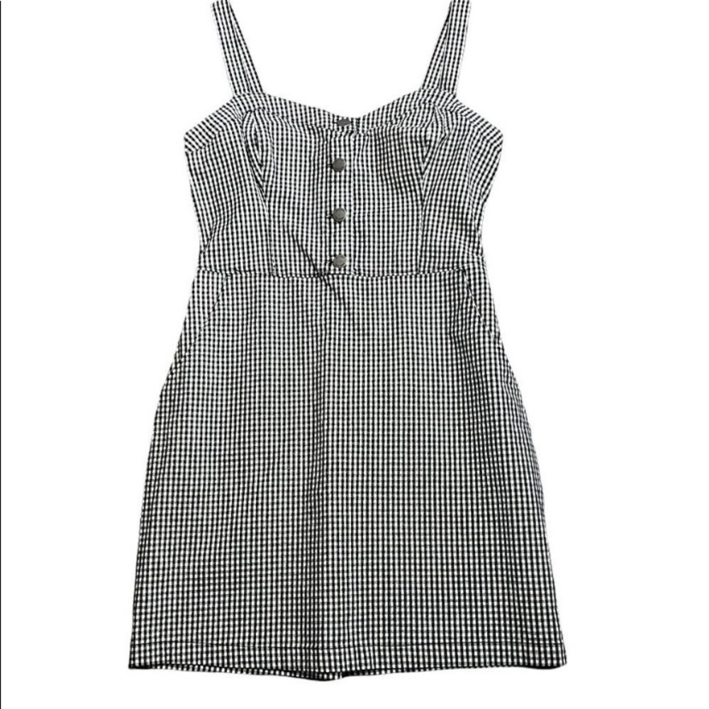 Hollister gingham dress
